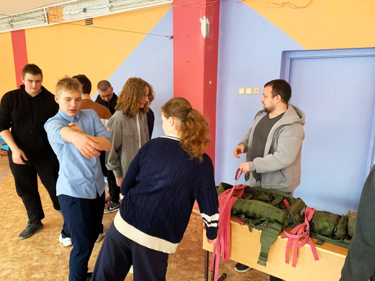 Практические занятия по тактической медицине.