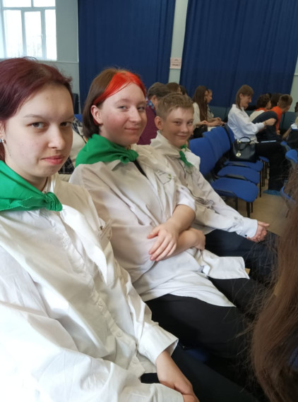Слёт школьных отрядов посредников.